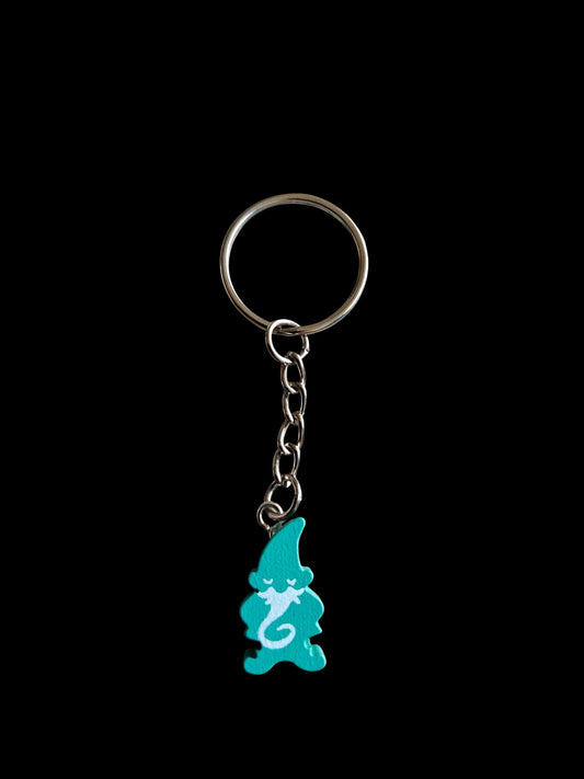 Meeple Gnome Keychain
